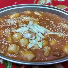 Tteokbokki (Kue Beras Korea/ 떡볶이) রেসিপির প্রধান ছবি