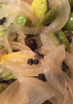 Foto di Zucchine fresche in carpione