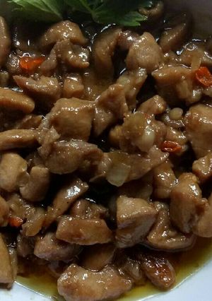 Foto resep Babi Saus Tiram Simpel