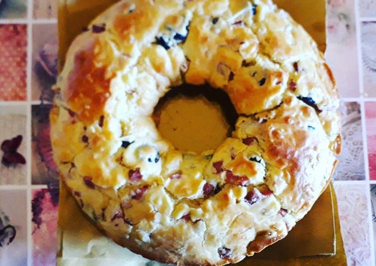 Simple Way to Make Veloce Idee Buffet fatto in casa: Torta rustica soffice a ciambellone