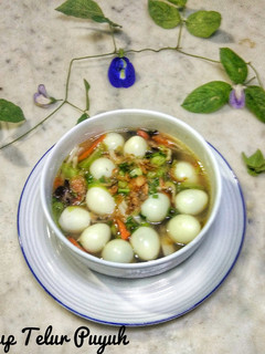 Foto resep Soup Telur Puyuh