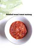 Sambal terasi tomat matang