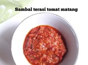 Gambar sambal terasi tomat