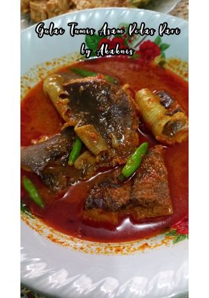 Foto resep Gulai Tumis Asam Pedas Pari