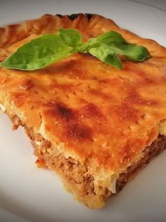 Una foto de Empanada de Carne con salsa Barbacoa