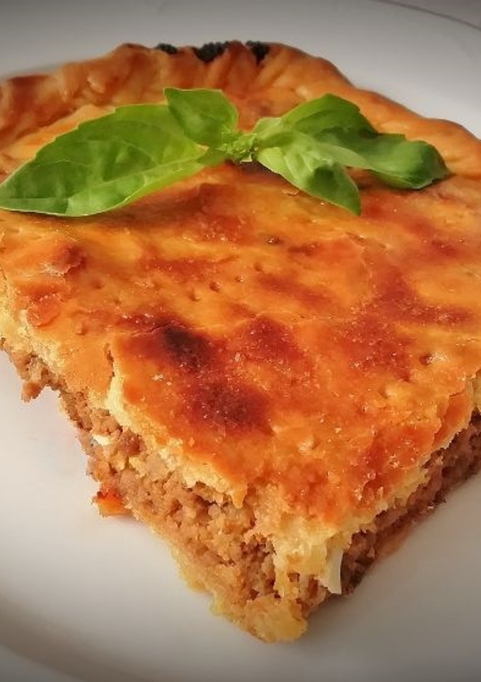 Una foto de Empanada de Carne con salsa Barbacoa
