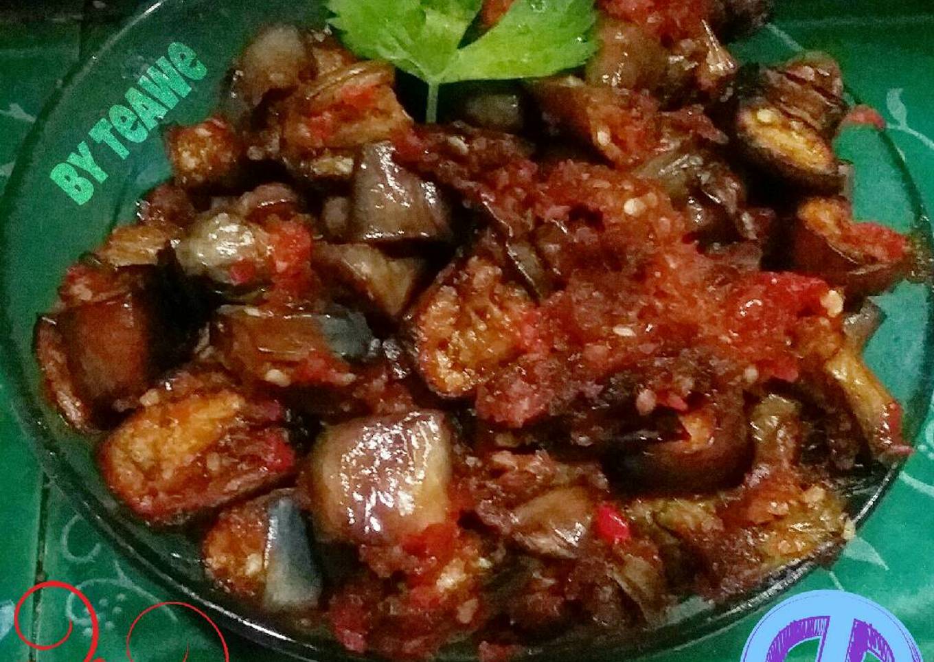 Terong balado pedas