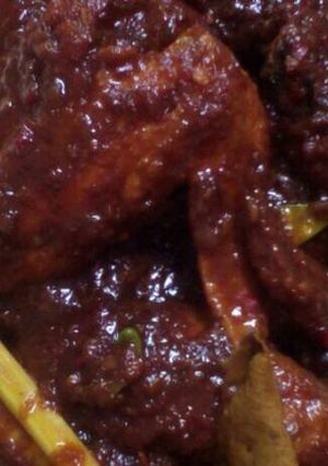 Foto resep Semur sayap ayam pedas