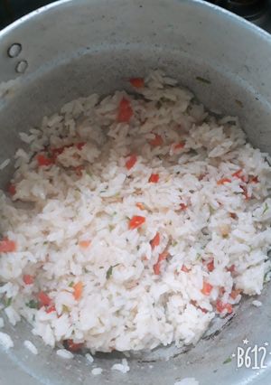 Una foto de Arroz primavera