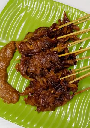 Foto resep Sate Jamur
