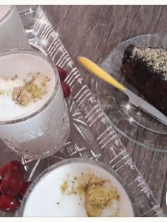 عکسی از دستور شیر موز بستنی