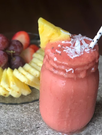 Easy Ways Prepare|Recipe} EASY Fruity Super Smoothie w/ seamoss the Drool, Delicious