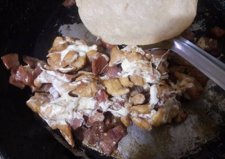 Fajitas de pollo rápidas