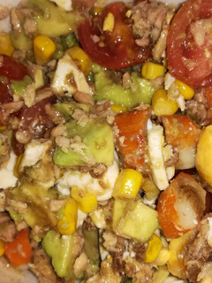 Una foto de Ensalada de aguacate