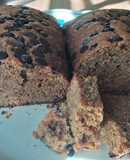 Budín integral con chips de chocolate