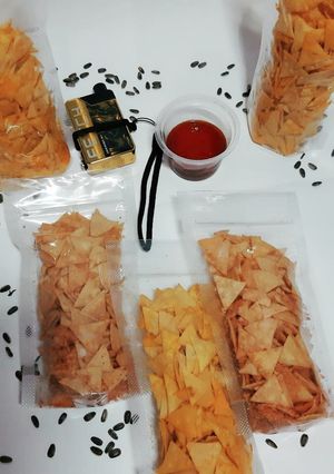 Foto resep 6. Keripik Kulit Pangsit