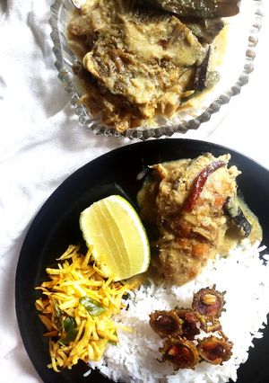কাতলা মাছের রেজালা (katla maacher rezala recipe in Bengali) রেসিপির প্রধান ছবি