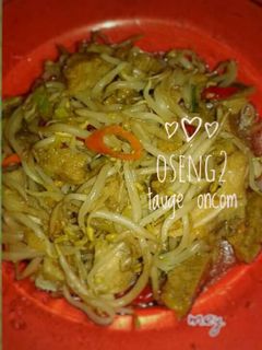 Foto resep Oseng2 tauge oncom