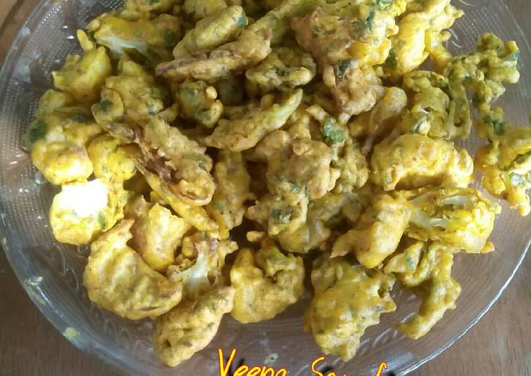 Recipe of Super Quick Homemade Mix vegitable pakoda