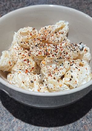 A picture of Healthy Cheese Pasta.