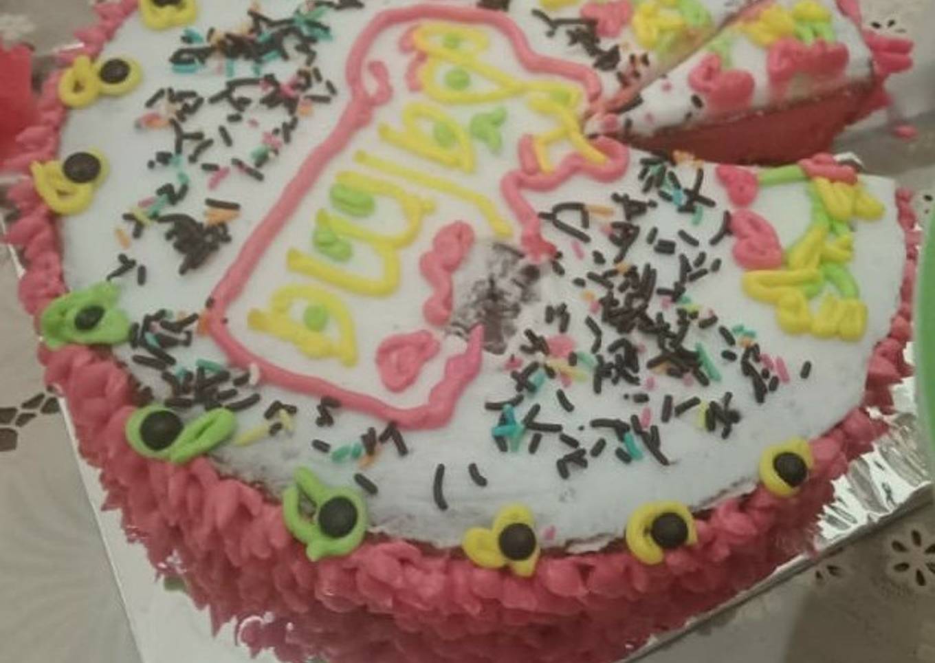 Bolu jadul sederhana basic kue ultah