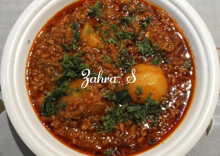 Keema aloo