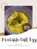 MPASI 9M+ : Avocado Oat Egg 🥑🥚