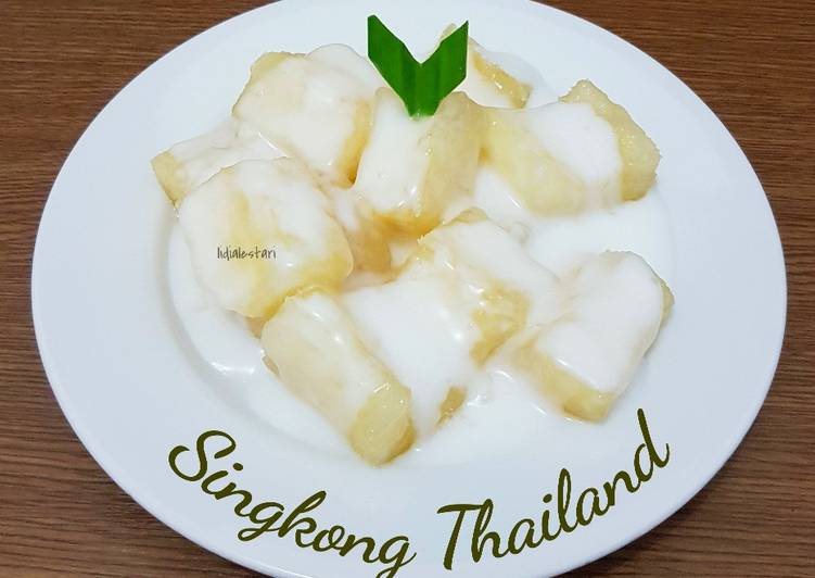 Resep Unik Singkong Thailand Enak Sederhana