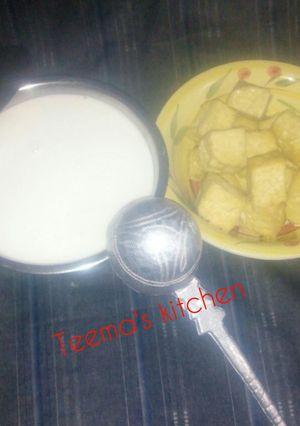 A picture of Kunu contest #(kunun kwa kwa da farar shinkafa).