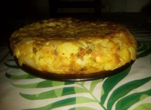 Una foto de Tortilla de papa