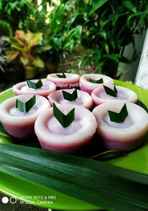Foto resep Lapis ubi ungu
