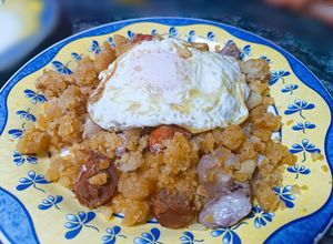 Una foto de Migas de pan con ayuda Thermomix