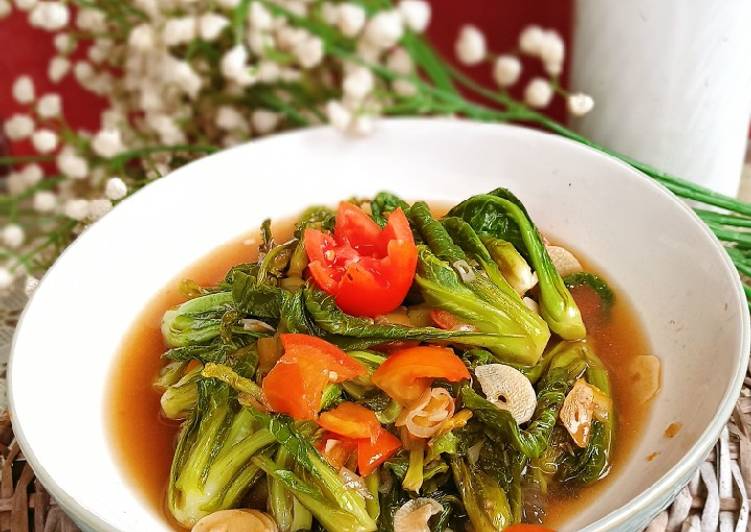 Resep Cah Siwil (pucuk daun kubis) Anti Gagal