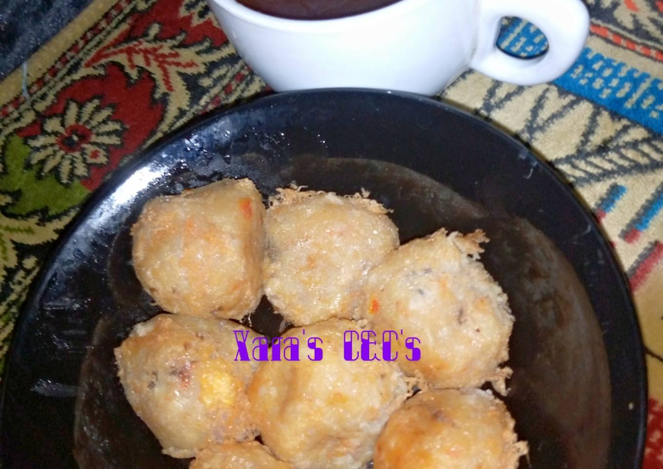 Yam-sweet potato Balls