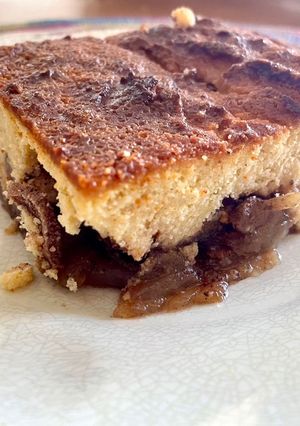 Una foto de Pastel de manzana sin gluten
