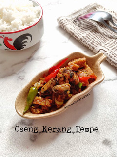 Foto resep Oseng Kerang Tempe