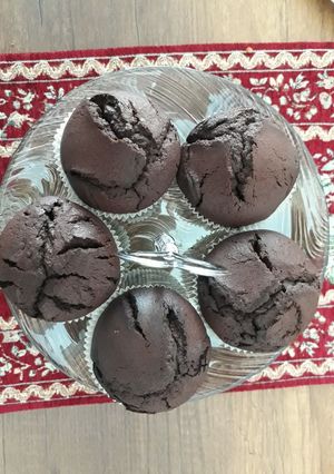 عکسی از دستور مافین شکلاتی