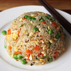 A picture of Indo-italian Rice #MyRiceDishContest.