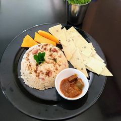 A picture of Curd Rice.