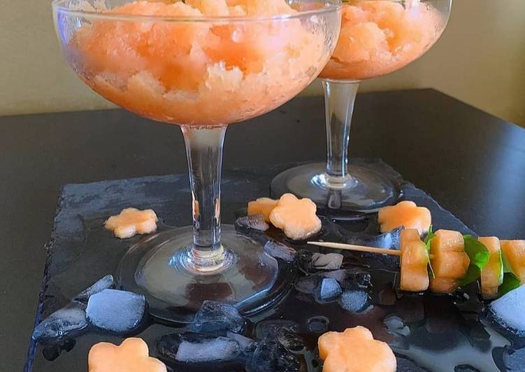 Granita al melone