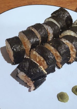 Foto resep Sushi Tuna Pedas (Spicy tuna sushi)