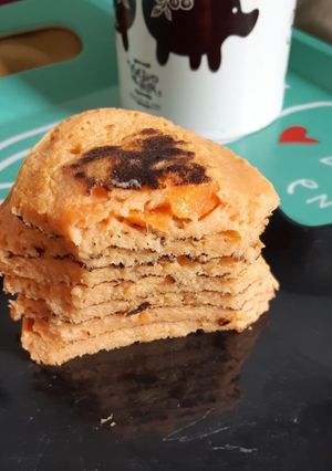 Una foto de 🥞 Panqueques de zanahoria 🥕