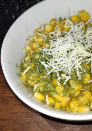 Foto resep JASUKE Jagung Susu Keju Rasa Green Tea