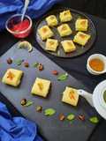 Caramelized Pineapple stuffed Sweet Cheese Roll