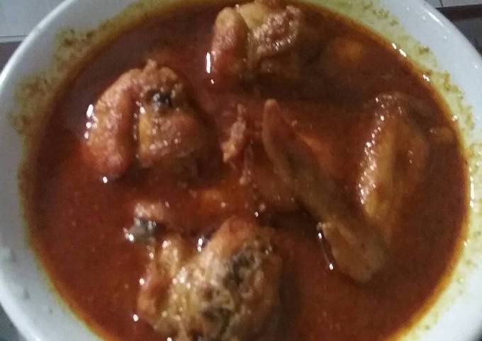 Ayam masak rica2 ala mama syifa