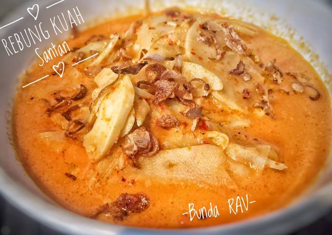 Resep Rebung Kuah Santan 🎍 Anti Gagal