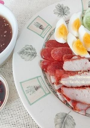 รูปของ ข้าวหมูแดง