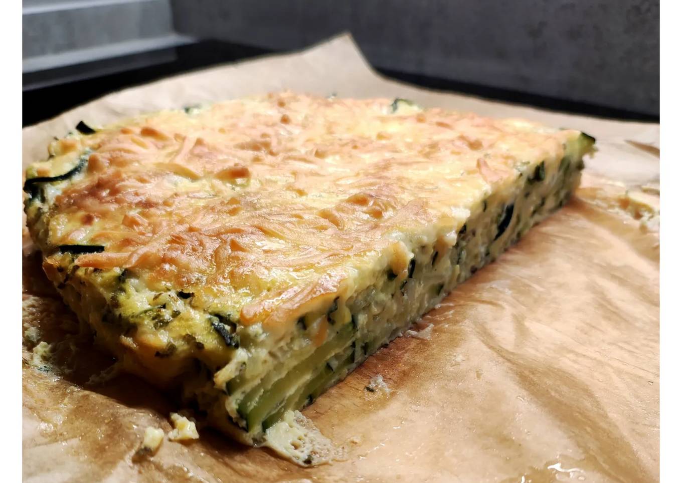 Pastel de calabacín