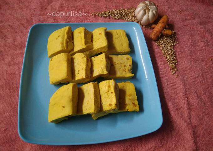 Cara praktis membuat Tahu ungkep bumbu kuning ala dapur lisa yang enak