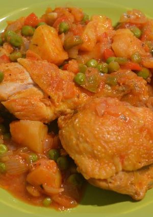 Una foto de Pollo a la Portuguesa